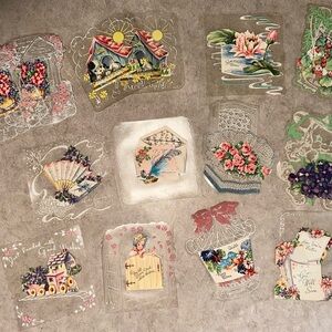 Vintage‎ Floral Greeting Cards Collection